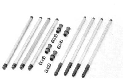 V-Twin 7131-12 - Colony Solid Pushrod Kit with Adapters