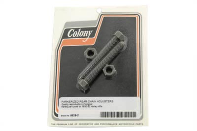 V-Twin 9628-2 - Rear Chain Adjuster Parkerized